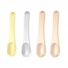 Pack De 4 Spatule Cosmétique,Cuillère Pour Spatule à Crème,Cuillère De Beauté,Spatule Cosmétique Maquillage,Spatule De Maquil