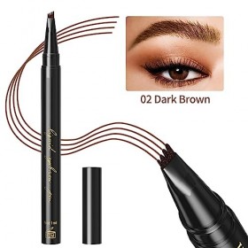 Crayon à Sourcils à Quatre Pointes,Stylo à Sourcils Microblading,Crayon à Sourcils de Tatouage Etanche,Crayon à Sourcils de I