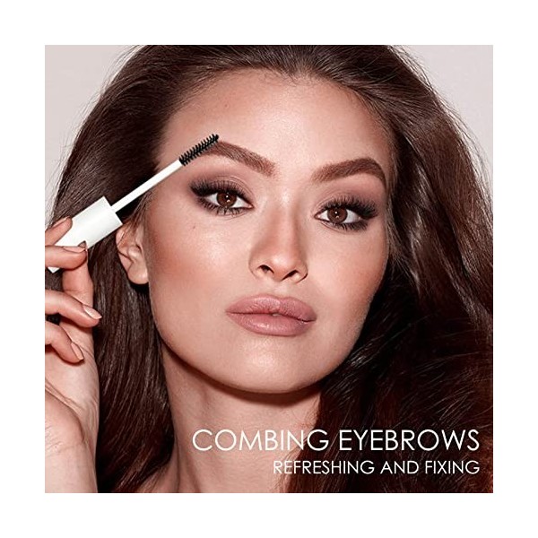 Clear Eyebrow Gel - Gel sourcils liquiimperméable et résistant à la transpiration | Gel coiffant sourcils clairs gel liquitra