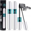 Lash Cosmetics Vibely Mascara,4D Silk Fiber Lash Mascara,2 in 1 Thrive Mascara for Natural Lengthening and Thickening Effect,