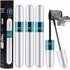 Lash Cosmetics Vibely Mascara,4D Silk Fiber Lash Mascara,2 in 1 Thrive Mascara for Natural Lengthening and Thickening Effect,