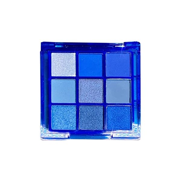 Base Paupiere Maquillage Blue Goblin 9 Color Eye Shadow Plate Coloration facile Anti Sweat Excellente qualité Maquillage Maqu