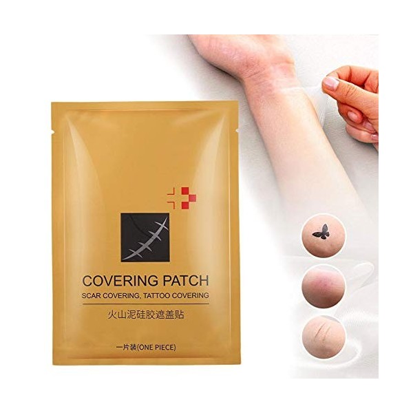 Couverture de cicatrice, cicatrices imperméables, autocollants de peau de peau de naissance, adaptés pour cacher les tatouage