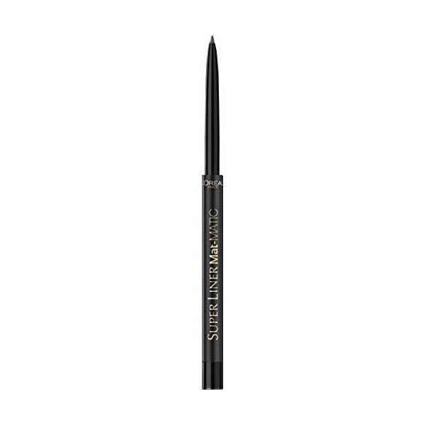 LOréal Paris-Matic Deep Purple Crayon Contour Des Yeux - Rétractable - Waterproof - Violet Foncé