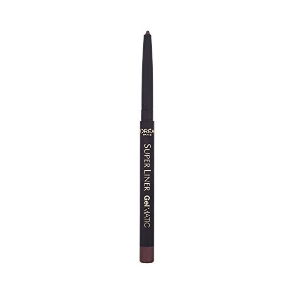 LOréal Paris-Matic Deep Purple Crayon Contour Des Yeux - Rétractable - Waterproof - Violet Foncé