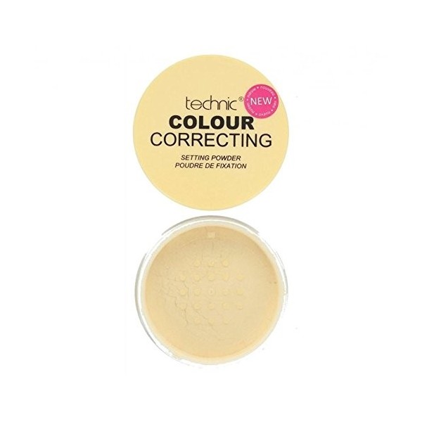 Technic Yellow Colour Correcting Loose Setting Face Powder