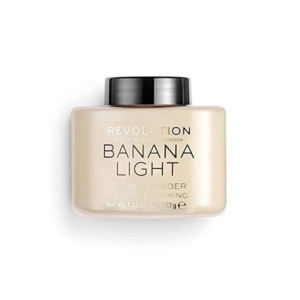 Makeup Revolution, Loose Baking Powder, Poudre, Banana Light, 32g