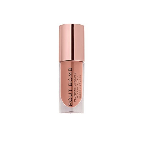 Revolution Pout Bomb Plumping Gloss Kiss Nude