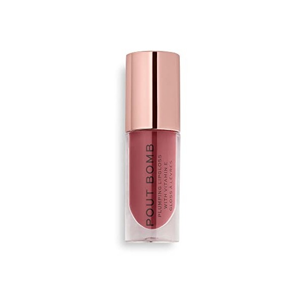 Revolution Pout Bomb Plumping Gloss Kiss Nude