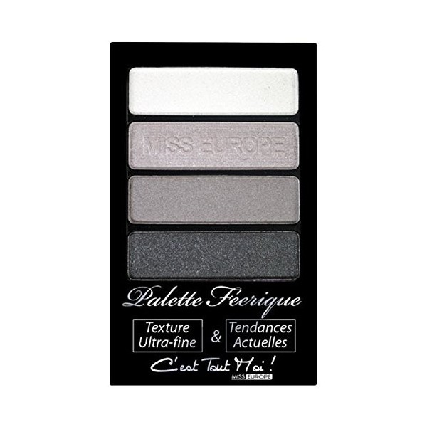 PALETTE FARD A PAUPIÈRE FÉERIQUE 01 ARGENT - MISS MISS