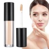 Correcteur mat liquide - Éclaircisseur anti-cernes sous les yeux - Stick anti-cernes naturel pour boutons, imperfections et d