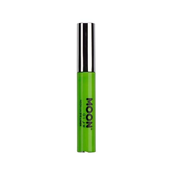 Moon Glow Eyeliner UV Néon – Brille intensément sous la lumière UV, vert foncé, 10 ml lot de 1 