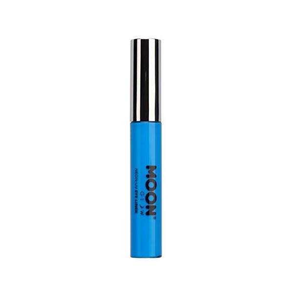 Moon Glow Eyeliner UV Néon – Brille intensément sous la lumière UV, vert foncé, 10 ml lot de 1 