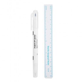 Cadeau de Juillet Stylo marqueur de tatouage pour lèvre de sourcil Stylo de positionnement imperméable semi-permanent 03 Bla