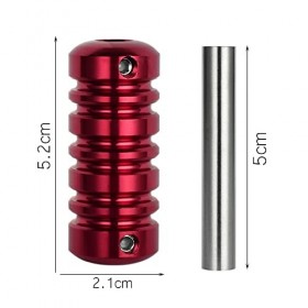 Poignées de tatouage de 6Colors, machine durable de tatouage de pièce de mitrailleuse de poignée Accessoire dart de corps de