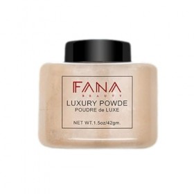 Poudre de banane lisse pour le visage - Poudre de maquillage anti-cernes - Poudre minérale cosmétique en vrac