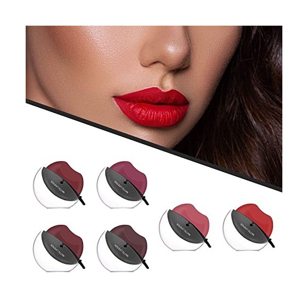 Lazy Lip Pearly Fine Flash Lipstick ist nicht leicht zu verblassen, Farbtemperaturung, Hydratende Verfärbung, Lazy Lipstick, 