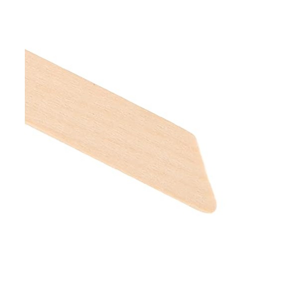 10 Pièces Bâtons Dartisanat Bâtons de Crème Glacée, Bâtons de Cire en Bois Spatules de Cire Applicateur de Cire Jambe Bras O