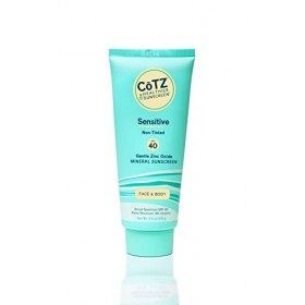 Cotz Spf 40 UVB/UVA Sunscreen for Sensitive Skin, 3.5 Ounce by CoTZ