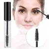 5 couleurs de 10 ml tube mascara vide avec baguette pour cils, bouteille conteneur vide, brosse rechargeable portable réutili