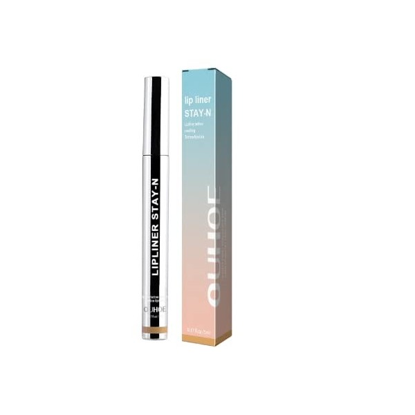 Plinthe Bois Carre Peel Off Lip Liner Plump Lip Lines Lip Liner Afficher la couleur des lèvres ne décolle pas le maquillage P