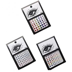 Autocollant à paillettes pour maquillage, eyeliner, fard à paupières, strass pour le visage, les yeux, les bijoux, le maquill