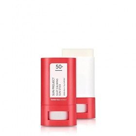 THANKYOU FARMER Sun Project Silky Calming Sun Stick SPF50+ PA++++, Water-Resistant, Matte Finish, Calamine and Centella Asiat