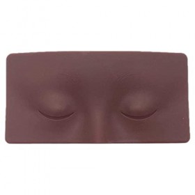 Zceplem 2022 Perfect Aid to Makeup Practice Face Board, Réaliste Bionic Silicone Skin Pad Perfect Aid, Make up Practice Model