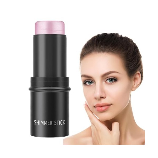 Bâton de contour - Bâton de fond de teint contour portable longue durée | Bâton bronzant doux et fard à joues crème, cadeau p