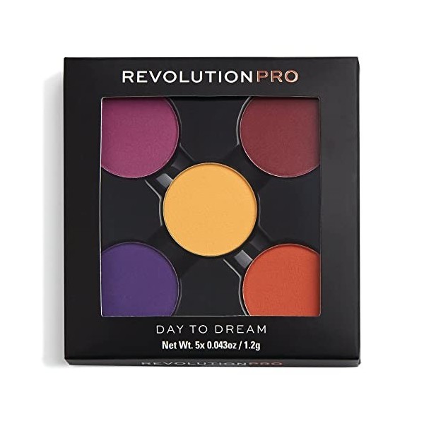 Revolution Pro, Refill, Paquet de Ombres à Paupières , Neutral ground, 5X1.2g