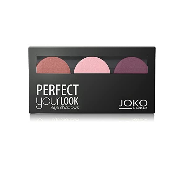 Palette fards à paupières Trio - 301 Beige rosé/Rose/Prune - Joko