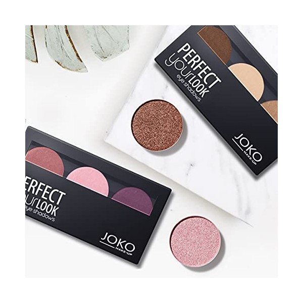 Palette fards à paupières Trio - 301 Beige rosé/Rose/Prune - Joko