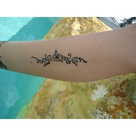 PierreTatouage Temporaire Ephémère Magic Tattoo Danse Papillons Pierre seule sans lencreur et recharge 20 ml disponibles su