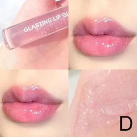 Brillant à lèvres miroir à leau - Vernis à lèvres transparent - Étanche - Longue durée - Rouge à lèvres liquide - Cosmétique