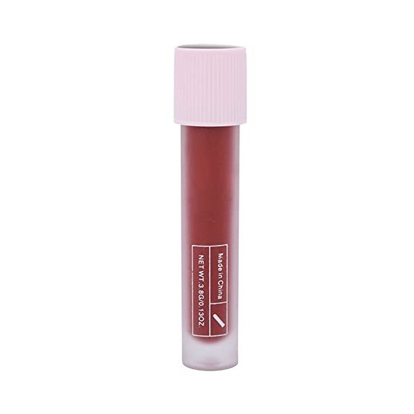 5ML Rouge Mat Brillant à Lèvres pour Femmes Cosmétique Liquide à Lèvres Longue Durée Brillant à Lèvres Lissant Brillant à Lèv