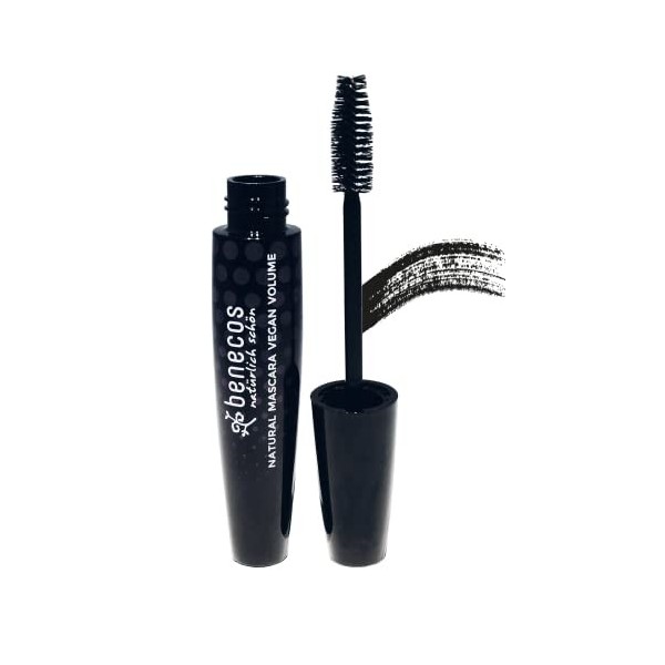 Benecos - Cosmétiques Naturels - Mascara - Volume Végétalien - sans Gluten - Noir Magique