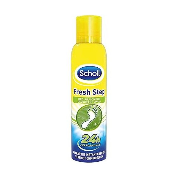 Scholl - Spray fraîcheur déodorant pieds - 150 ml