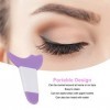 Mascara Eyelash Guard, Applicator Double Head Guard Tool Mascara Eyelash Shield Tool Multifonctionnel Réutilisable Silicone A