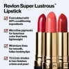 Revlon Super Lustrous, RougeàLèvres, Formule Crème HydratanteàLa Couleur Vibrante, enrichie en Vitamine E et en Huile dAvoca