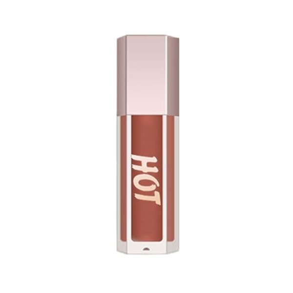 Brillant à lèvres non collant,Rouge à lèvres gelée teinté clair 8 couleurs - Huile à lèvres brillante, maquillage épais, bril