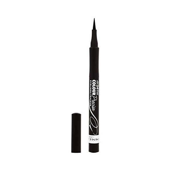 Rimmel - Eyeliner Colour Precise - Pointe feutre ultra précise - Longue Tenue, sans bavure - 001 Black - 1ml