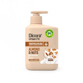 Dicora® Urban Fit - Savon liquide mains Amande & Noix - 500ml