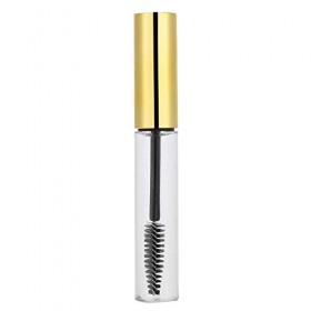 5 couleurs de 10 ml de tube de mascara vide avec baguette pour cils, bouteille de conteneur de mascara vide, brosse de mascar