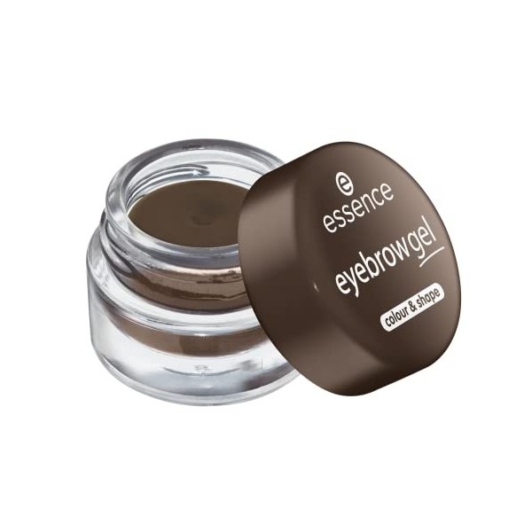 ESSENCE GEL PARA CEJAS COLOUR & SHAPE 04 DARK BROWN