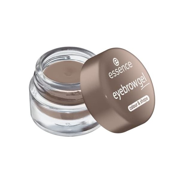 ESSENCE GEL PARA CEJAS COLOUR & SHAPE 04 DARK BROWN