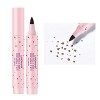 Freckle Pen Makeup,Natural Lifelike Fake Freckles Magic Freckle Color Pen,Soft Waterproof Long-lasting Pen for Effortless Sun