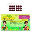 Stylesindia Autocollant Kumkum Spot Bindi Tatouages en tissu respirant nirrite pas la peau, pas de traces de gencives sur la