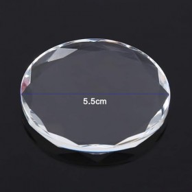 Agatige Faux Cils Pierre Pad, Support de Colle Adhésif de Séparateur de Cils de Palette de Colle Dextension de Cils pour les