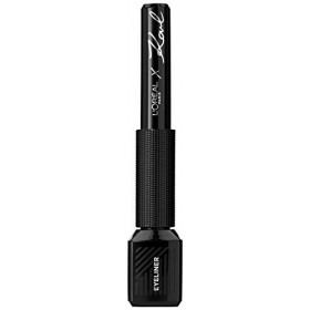 LOréal Paris Karl Lagerfeld Eyeliner N°11 Rock Blue Black Eyeliner liquide noir métallisé de la collection exclusive Karl La