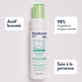 Rivadouce - Huile de Soin Végétale 50ml - Dispositif Médical - Prévient les Escarres - Adoucit les Peaux sensibles et fragili
